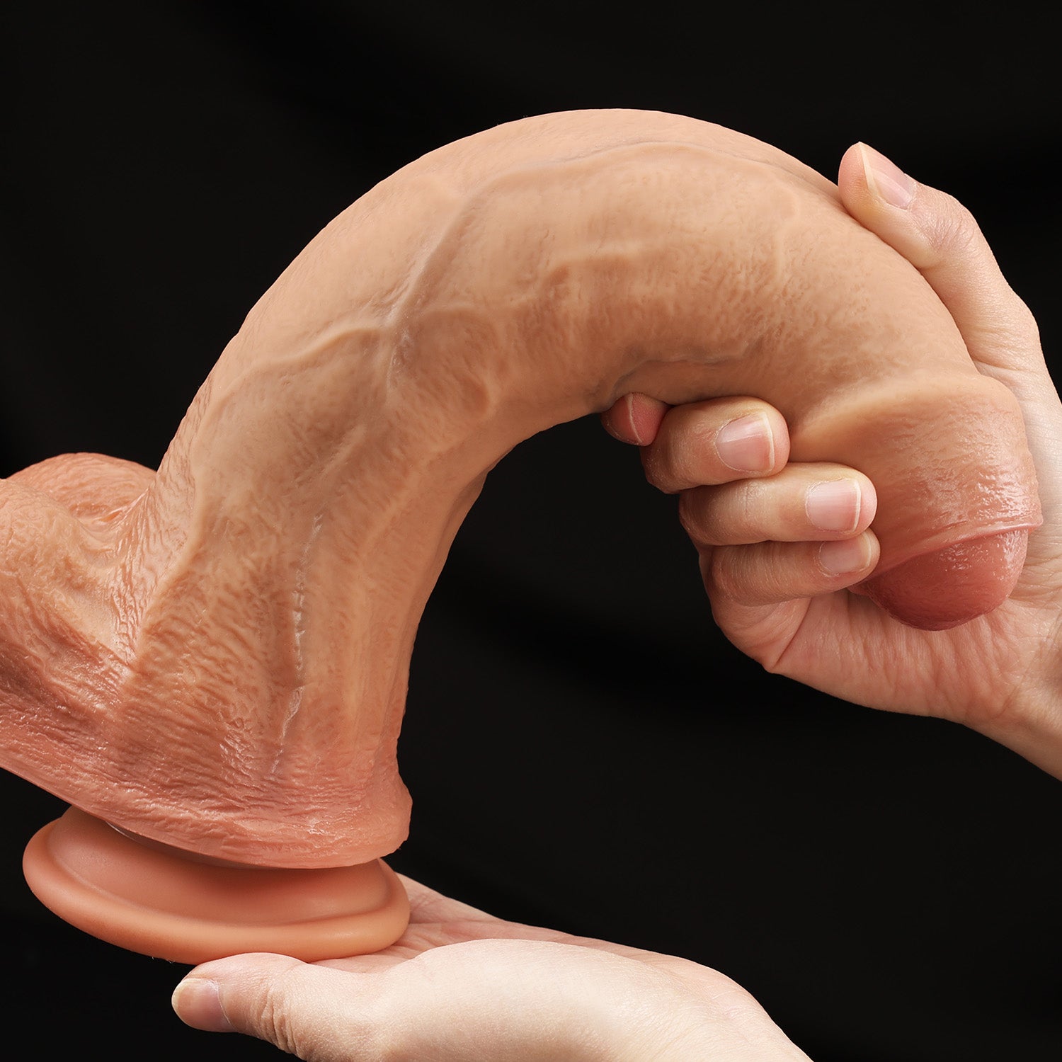 10-inch soft uncut dildo