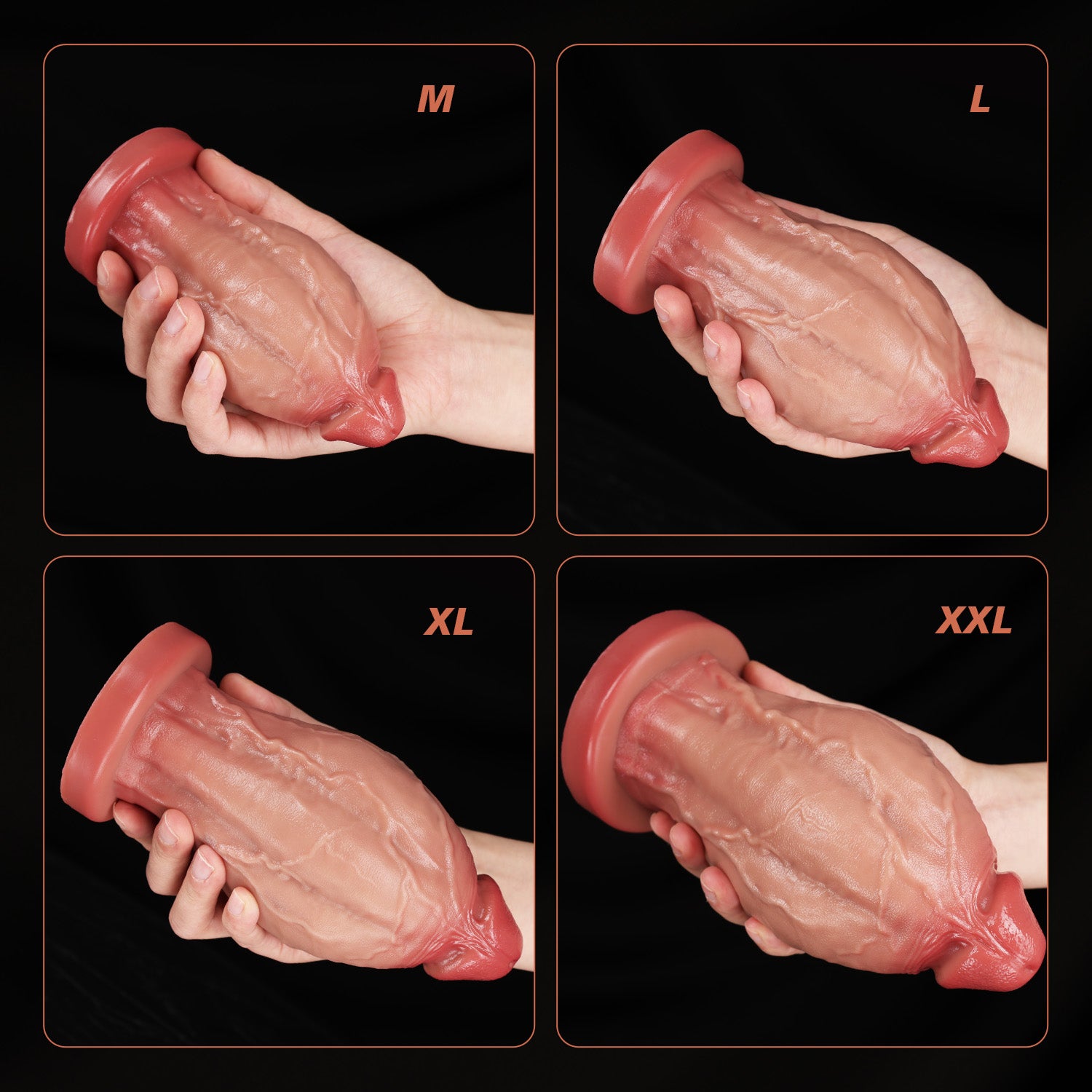 Boss Bobby - Meaty Anal Dildo with Soft Entry Head | Multi-Size Fit