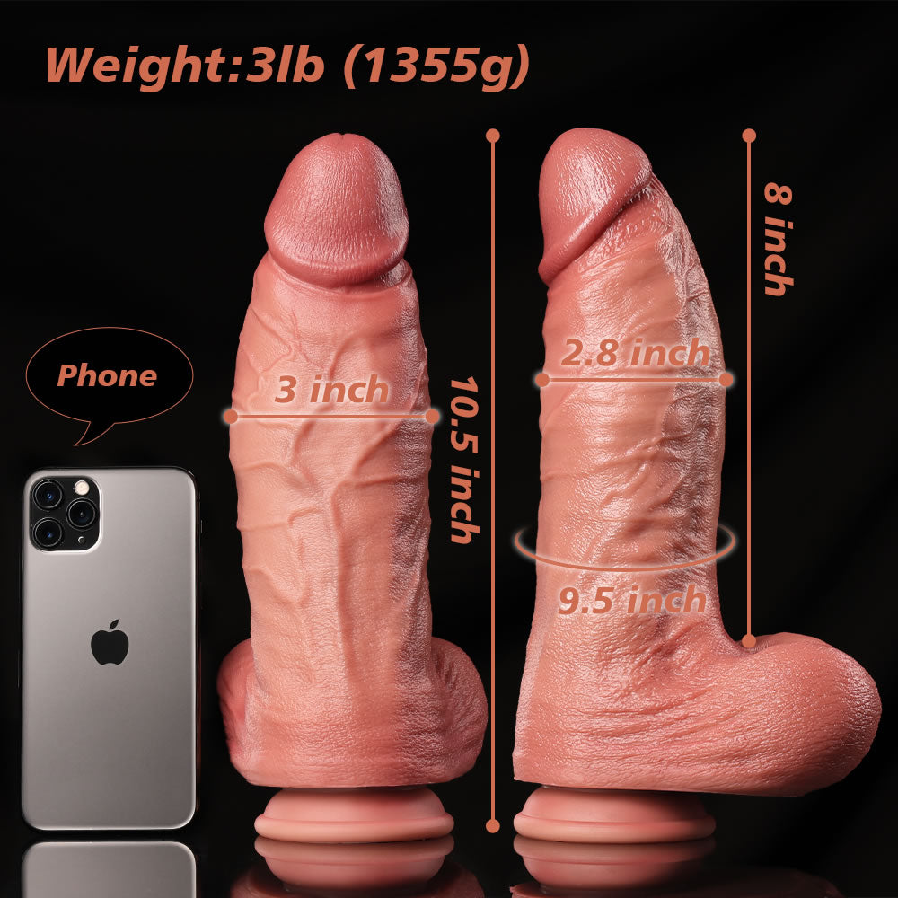 Boxing Bruno-Ultra Thick 2.4-Inch Diameter Handmade Realistic Dildo