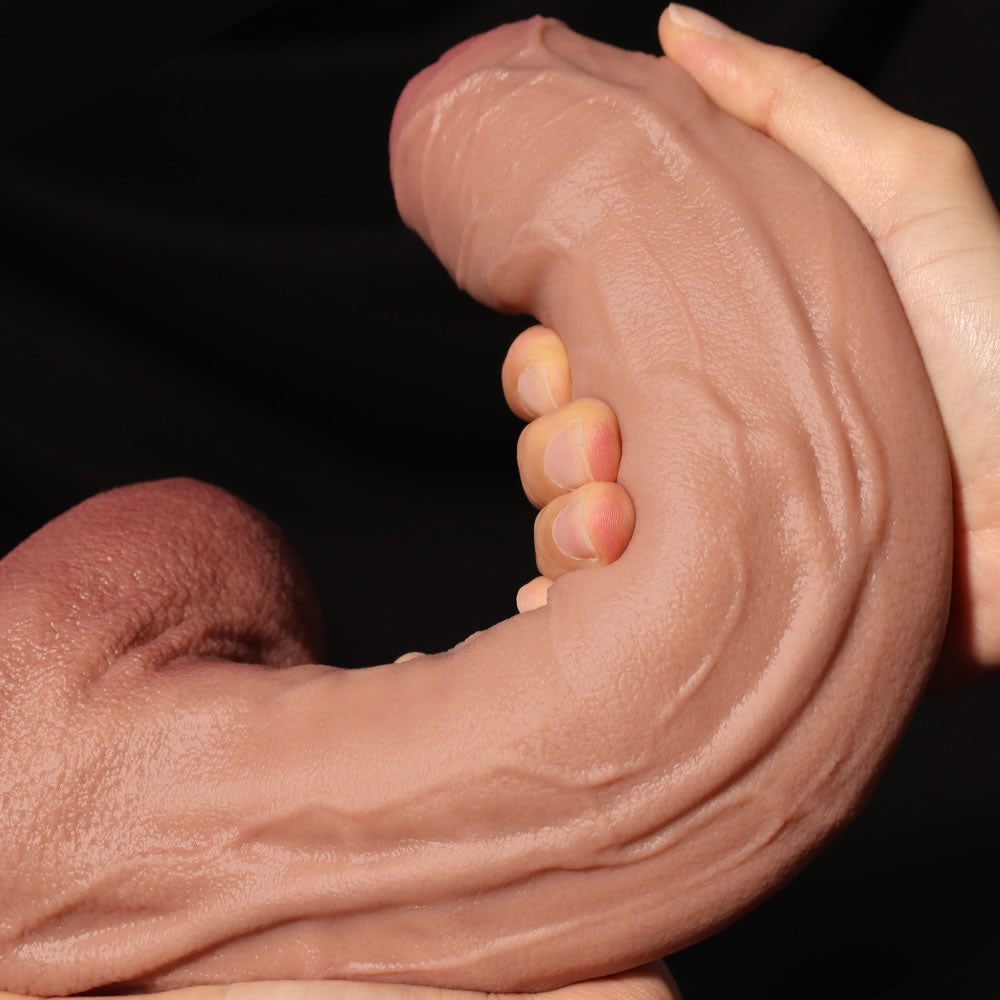 CanadianXXL 11.5" Life-Size Replica Dildo –Experience His Uncut Look