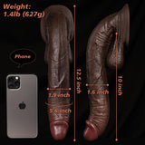 Coach Cody – 12.5" Ultra-Soft Deep Throat Training Dildo