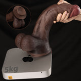 Cowboy Darius – 11" Realistic Heavyweight Dildo with Oversized Hanging Balls