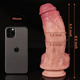 Cyclist Clay - 2.6" Ultra-Thick Twisted Dildo with Massive Meaty Head