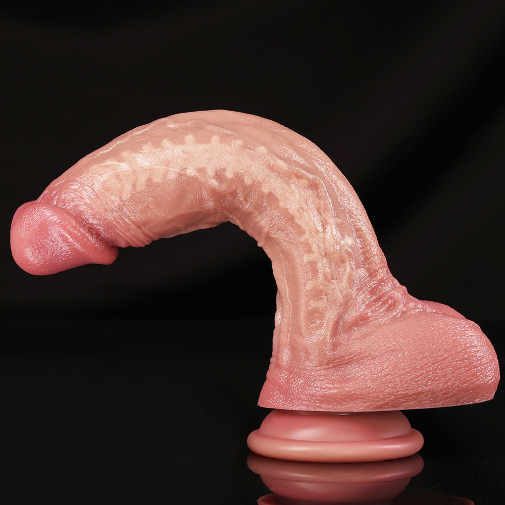 Flex Flynn – 9.4 Inch Bendable Realistic Dildo with Adjustable Core