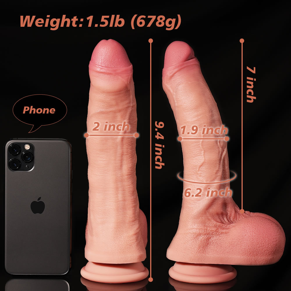 Hugo & Ethan 9.4" & 9.5" Life-Size Replica Dildos – Feel Their Signature Shapes