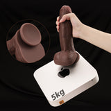 small black dildo with strong suction cup