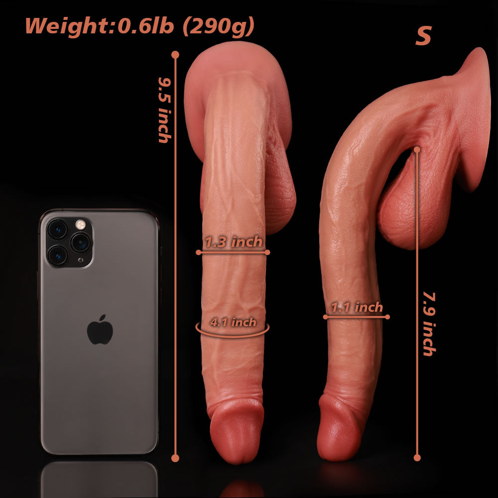Coach Cody – 12.5" Ultra-Soft Deep Throat Training Dildo
