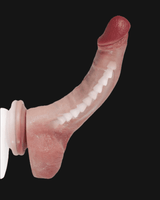 Jodie 5.6" x 1.5" Soft Silicone Flexible Thin Dildo With Keel