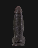 Kimi 8.6" x 2.2" Realistic Soft Flesh Like Thick Short Fat Dildo