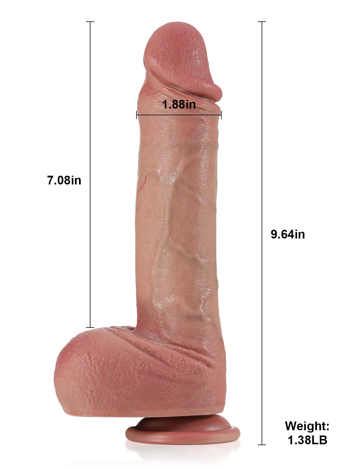 Dave 7.2_ x 1.6_ Deep Small Real Feel Dildos For Beginner