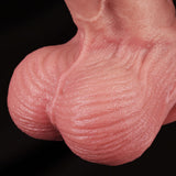 Baseball Brady – 10" Dual-Layer Silicone Dildo with 3D Raised Veins