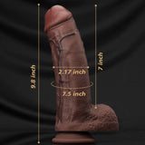 black meaty shaft dildo size