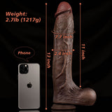 Boxer Jamal – 13” Heavyweight BBC Dildo with Enhanced Veins & Flexible Core