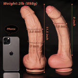 CanadianXXL 11.5" Life-Size Replica Dildo –Experience His Uncut Look