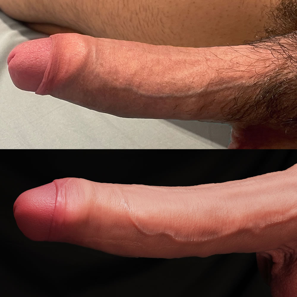 Hugo & Ethan 9.4" & 9.5" Life-Size Replica Dildos – Feel Their Signature Shapes