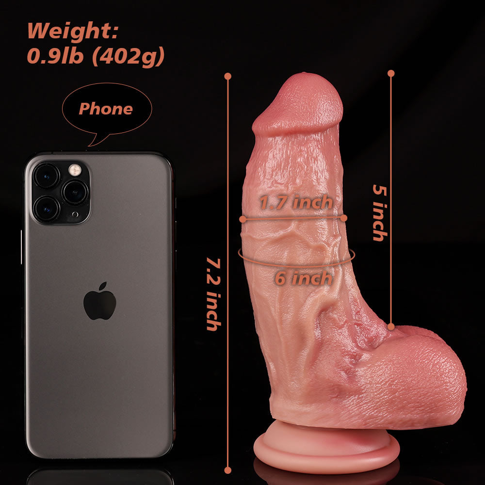 Rookie Ryan – 7" Realistic Beginner-Friendly Soft Dildo for Comfortable Play