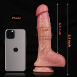 Soccer Spencer - 9 Inch Realistic Dildo with Mushroom-Shaped Head