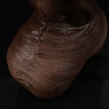 Tennis Xavier - 10 Inch Realistic Black Dildo with Single Ball