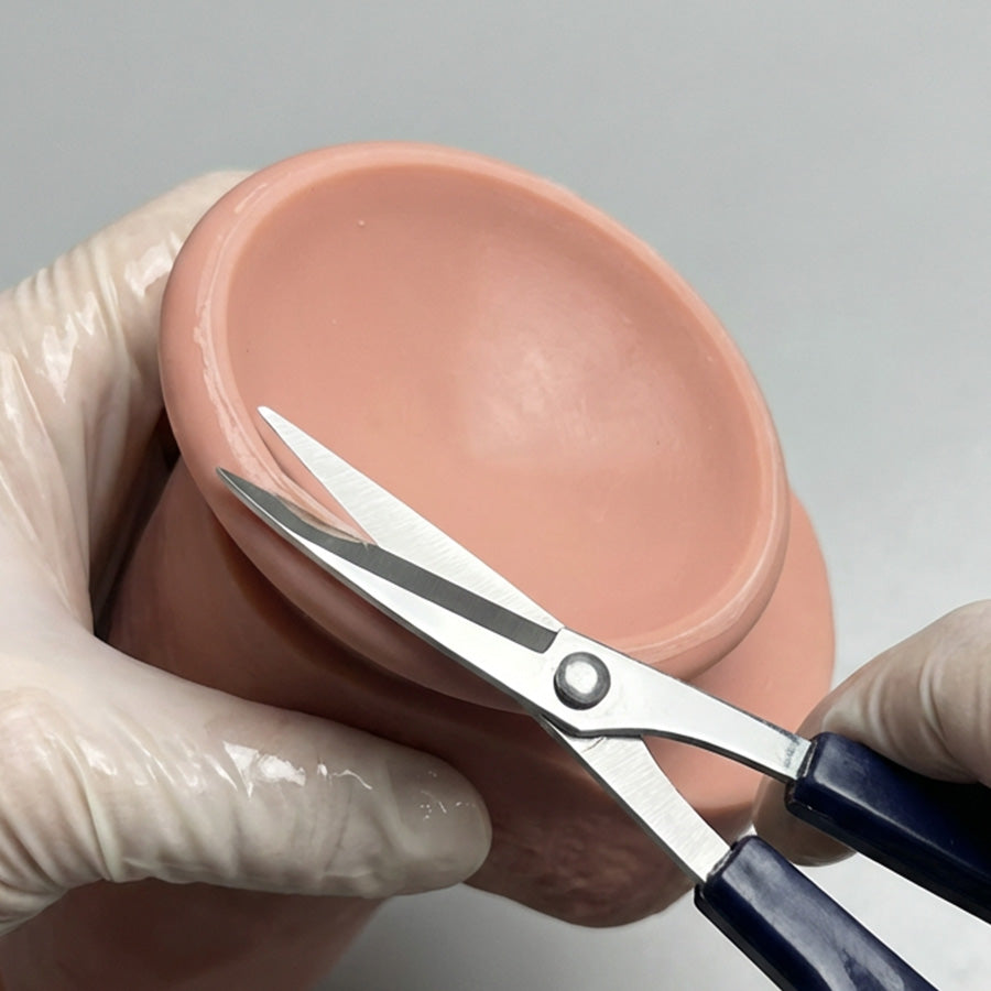 Manually repair the edges and corners