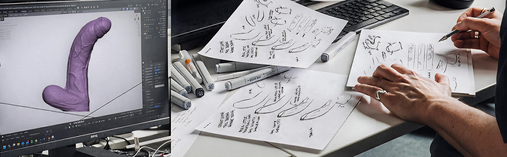 Manuscript design images for computer/desktop use