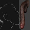 Deepthroat training dildo