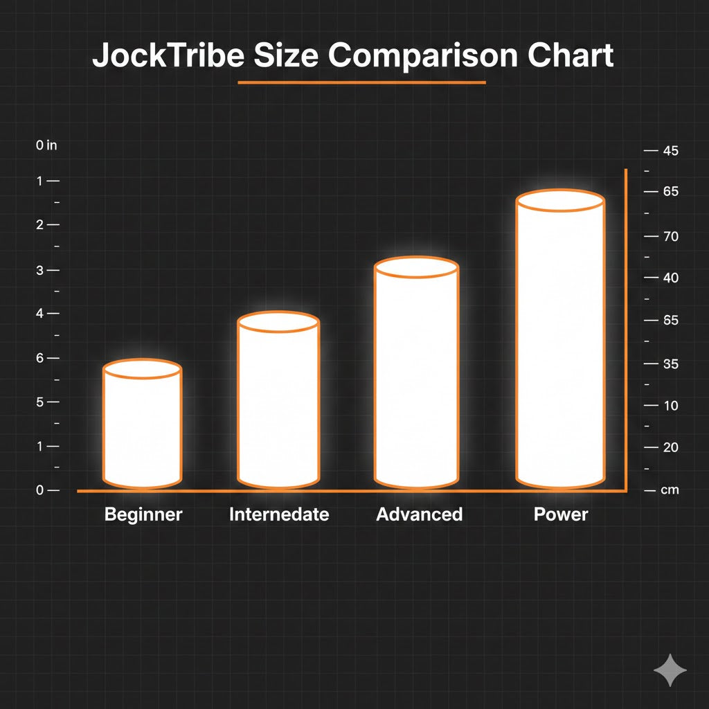 jocktribe size comparison chart
